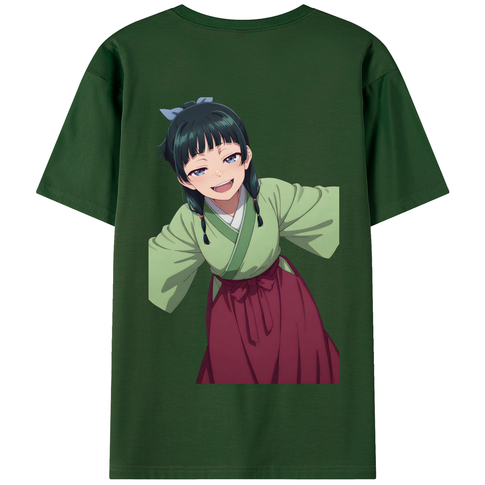 （画像用） 薬屋のひとりごと The Apothecary Diaries 綿100％半袖Tシャツ（背面プリント）